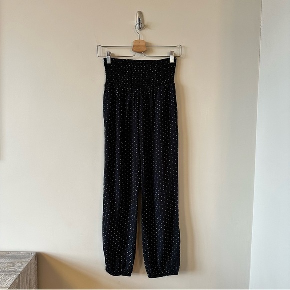 HATCH MATERNITY WEEKEND PANTS BLACK DECO  PRINT (Size:0) - Picture 2 of 13